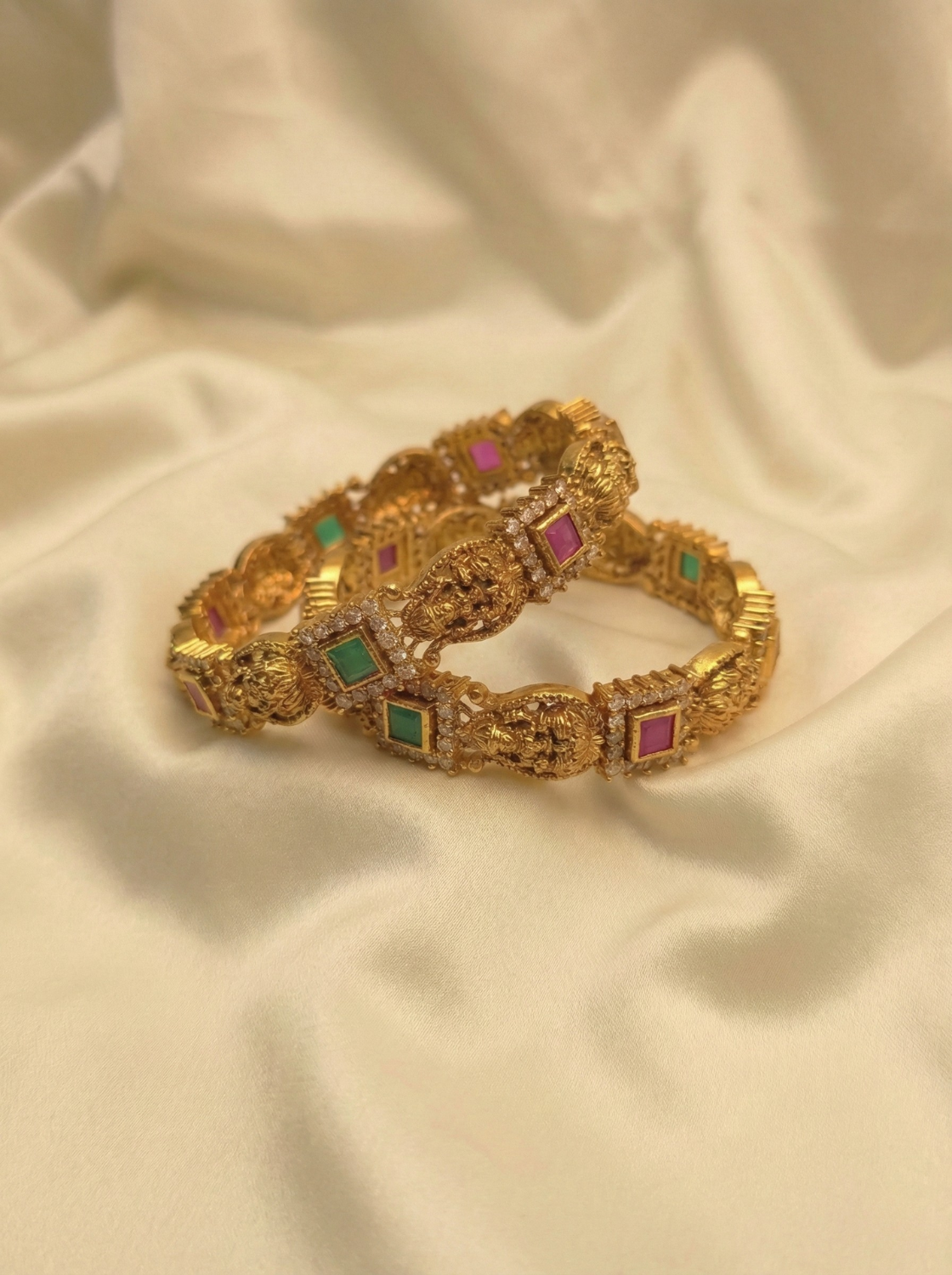Navaratna Lakshmi Bangle Set