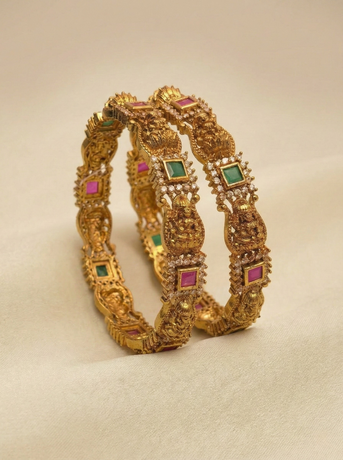 Navaratna Lakshmi Bangle Set