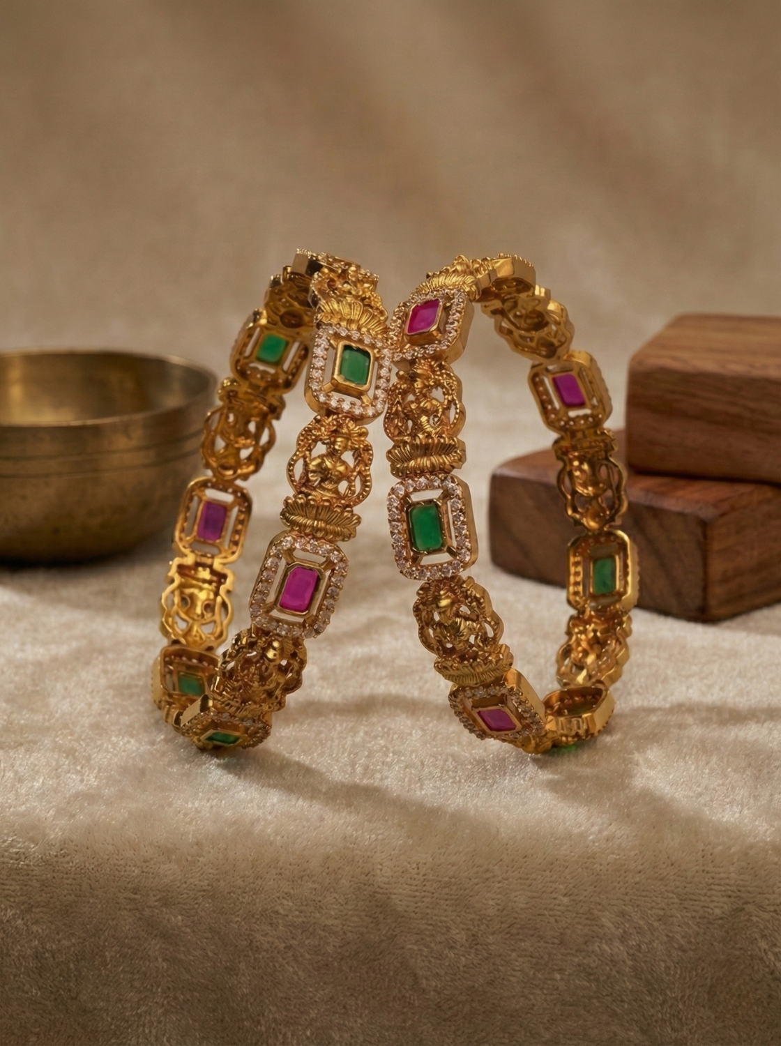 Aishwarya Lakshmi Heritage Bangles