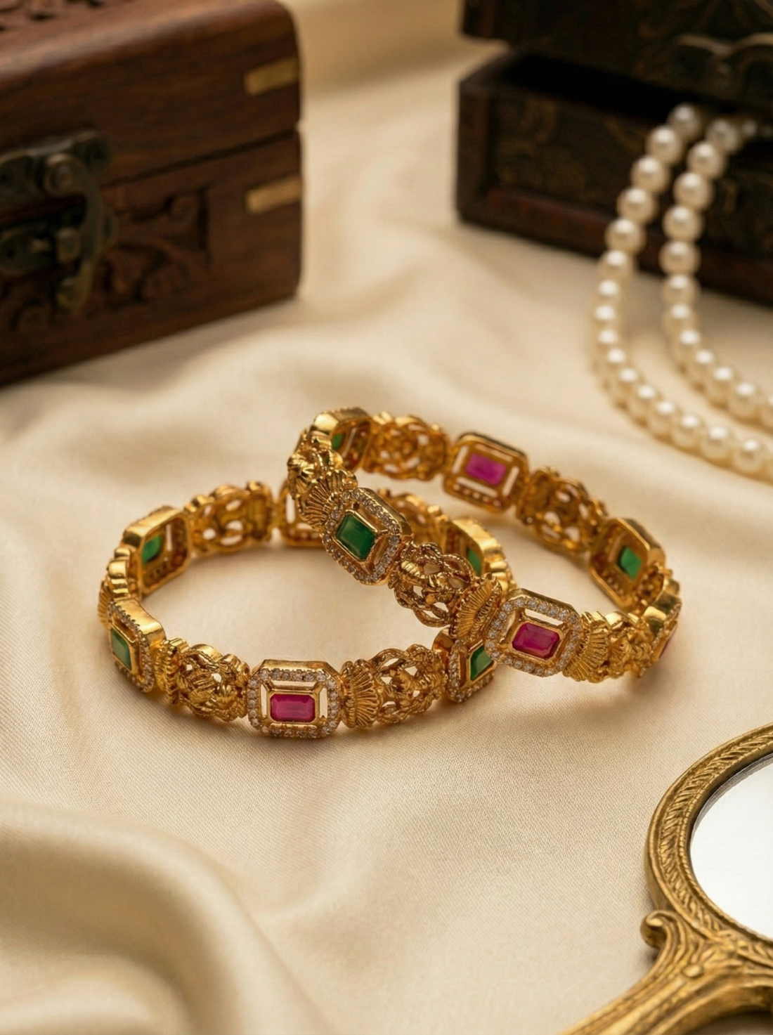 Aishwarya Lakshmi Heritage Bangles