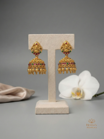 Sri Lakshmi Ratna Jhumkas