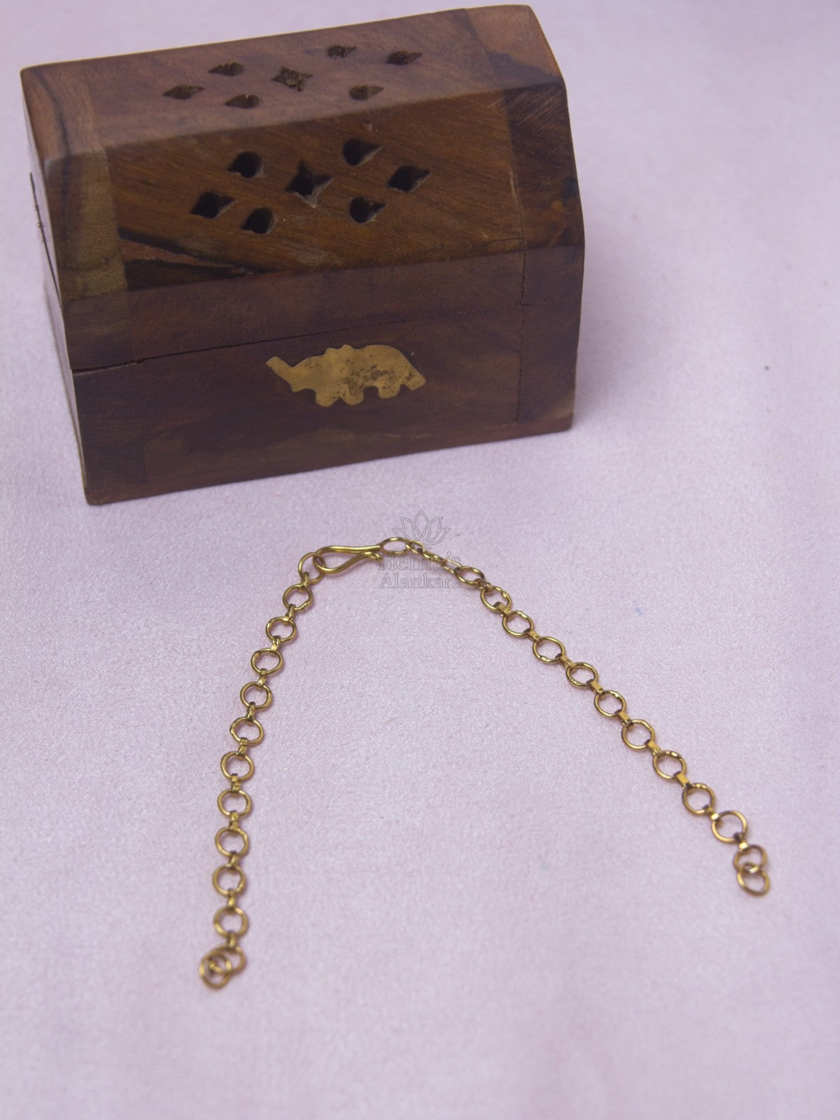 Gold-Tone Adjustable Jewellery Extension Chain |  Necklace Extension Chain